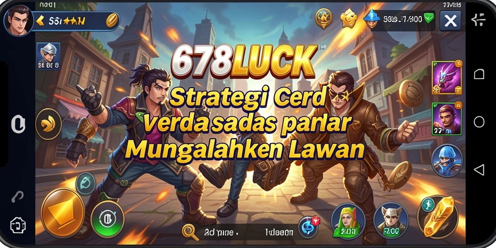 Screenshot gameplay 678LUCK yang menampilkan pertempuran strategi yang mendebarkan.