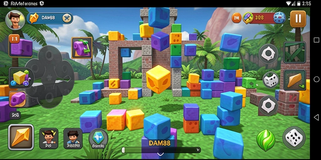 Tampilan gameplay DAM88 dengan tantangan Puzzle yang menarik.