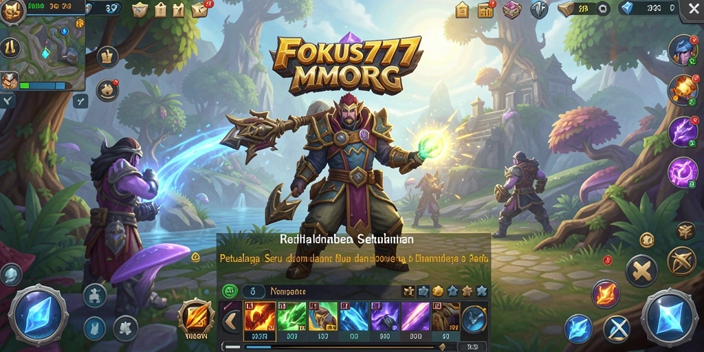Gameplay FOKUS777 yang menggembirakan dalam dunia MMORPG.