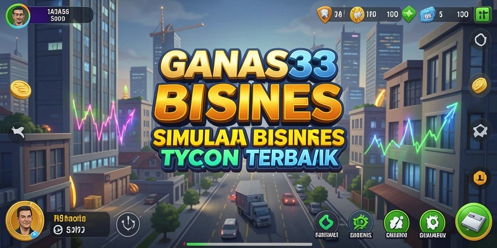 Tampilan gameplay Tycoon yang mengasyikkan dan strategis dari GANAS33.