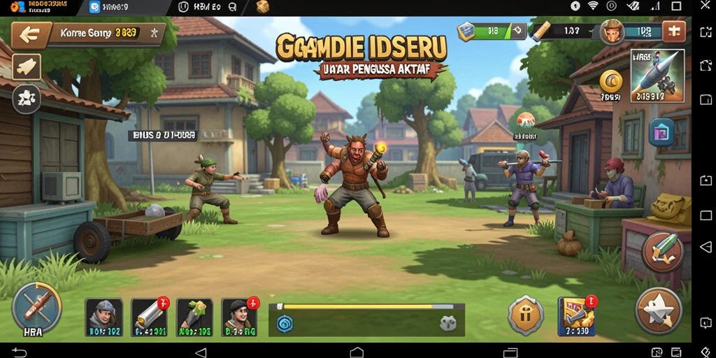 Tampilan gameplay HR89 yang menarik dan penuh warna.