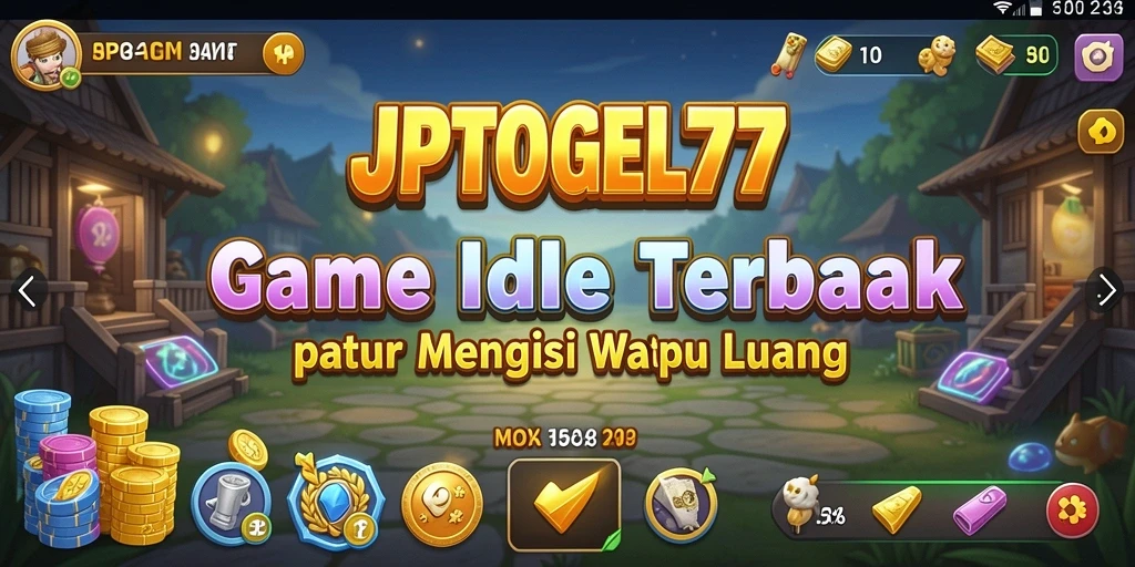 Screenshot gameplay JPTOGEL77 yang menampilkan karakter mengumpulkan item.