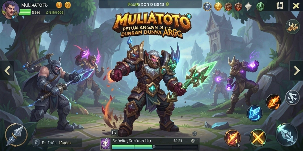Menampilkan aksi seru dalam gameplay ARPG yang mendebarkan.