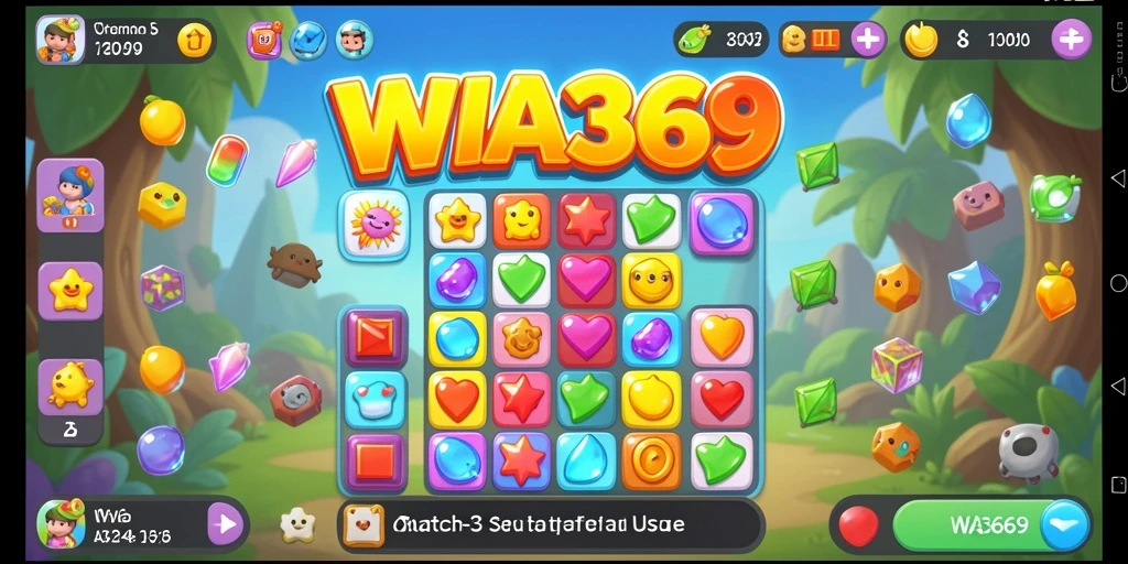 Gameplay menarik dari WA369 dengan kombinasi warna-warni.