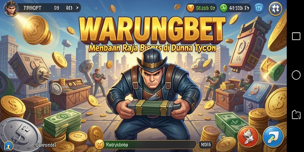 Gameplay menarik dari WARUNGBET dengan elemen Tycoon.