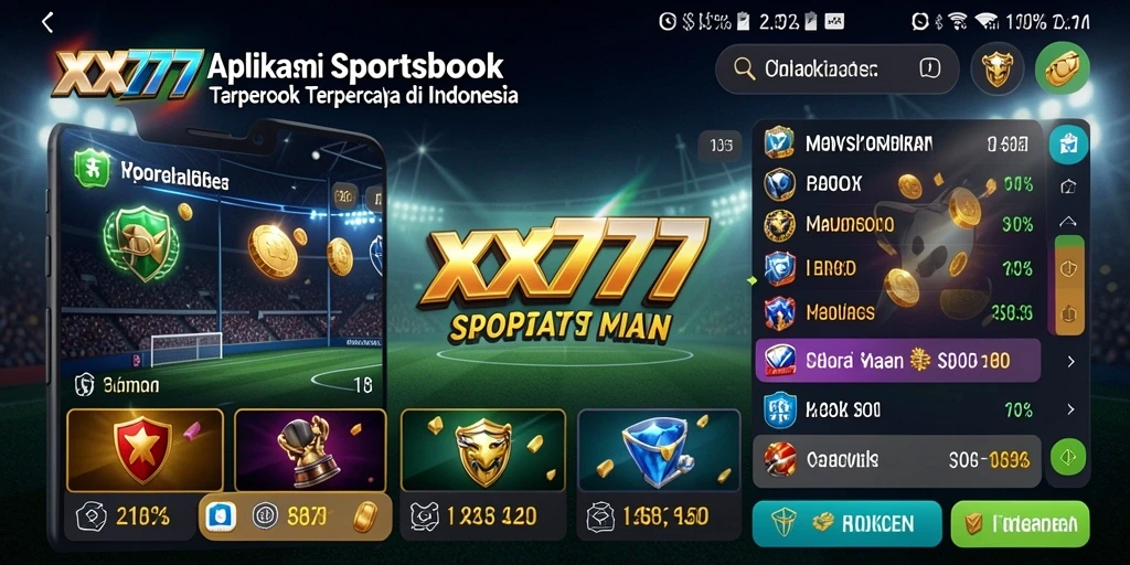 Tampilan menarik dari gameplay taruhan olahraga di XXX777.